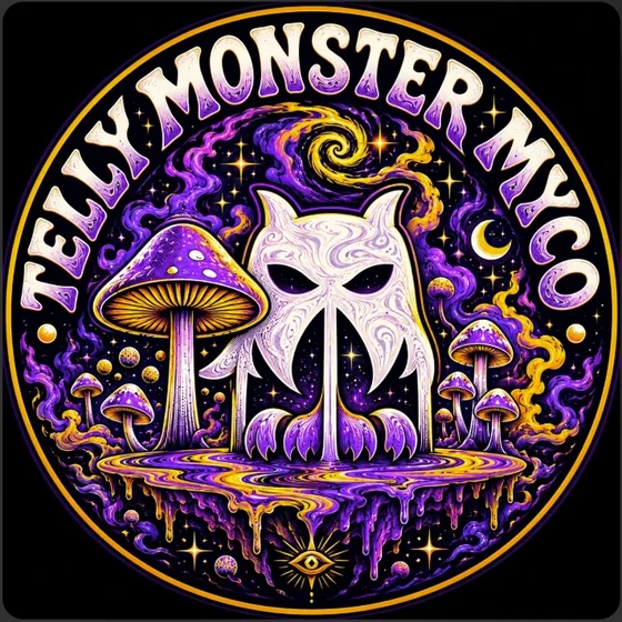 The Telly Monster Myco seal artwork